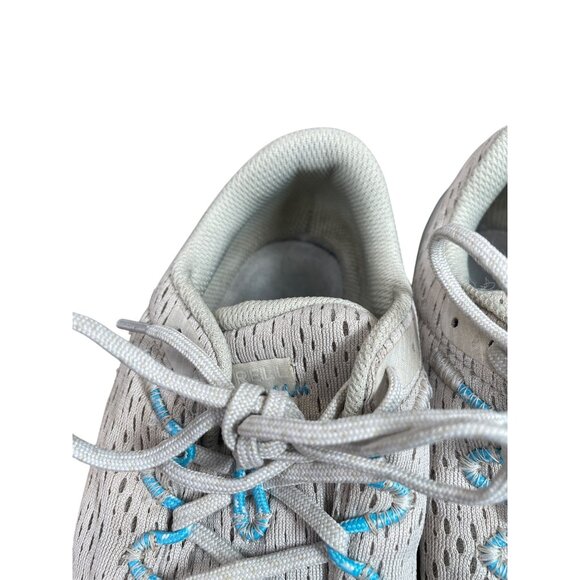 Merrell Vaport Glove 6 Womans tan blue vibram Trail running sneakers Sz 9 - Picture 10 of 16